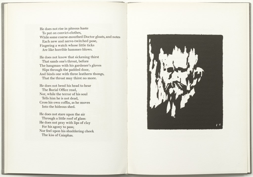 Plate (folio 8) from The Ballad of Reading Gaol