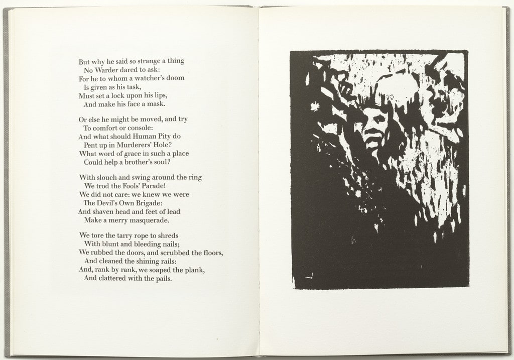 Plate (folio 12) from The Ballad of Reading Gaol