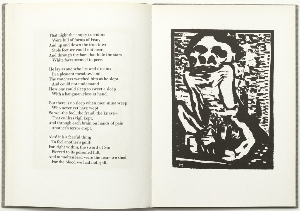 Plate (folio 14) from The Ballad of Reading Gaol