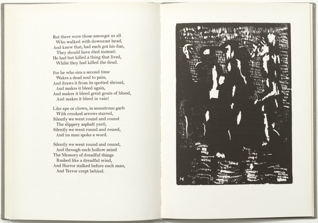 Plate (folio 19) from The Ballad of Reading Gaol
