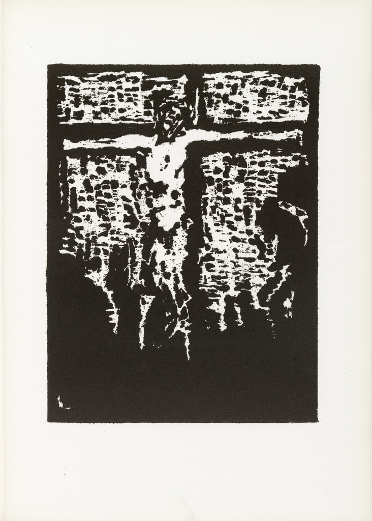 Plate (folio 25) from The Ballad of Reading Gaol