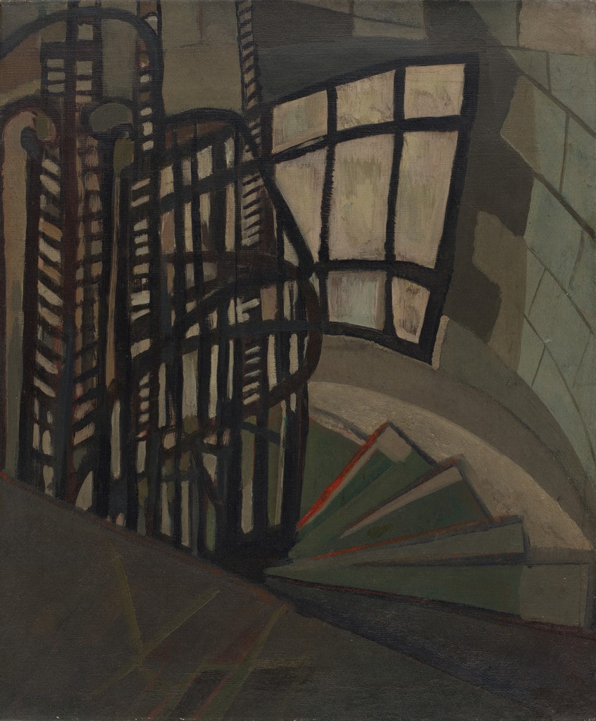 Composition. Staircase