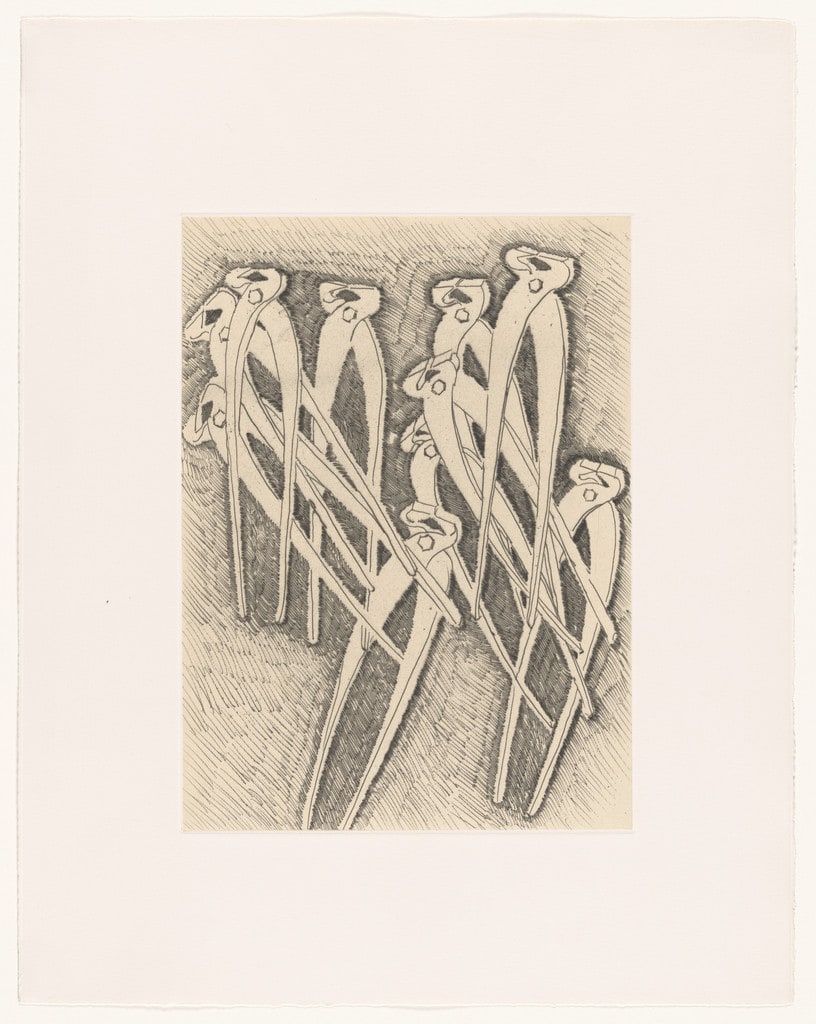 Black Values, Praying Mantis (Valeurs de noirs, Prey mantis)