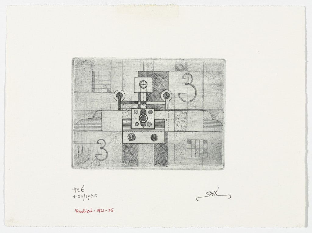 Yale Trial Plate (Yale-Versuchsplatte) from The Mystery und dieses Rätsels Lösung