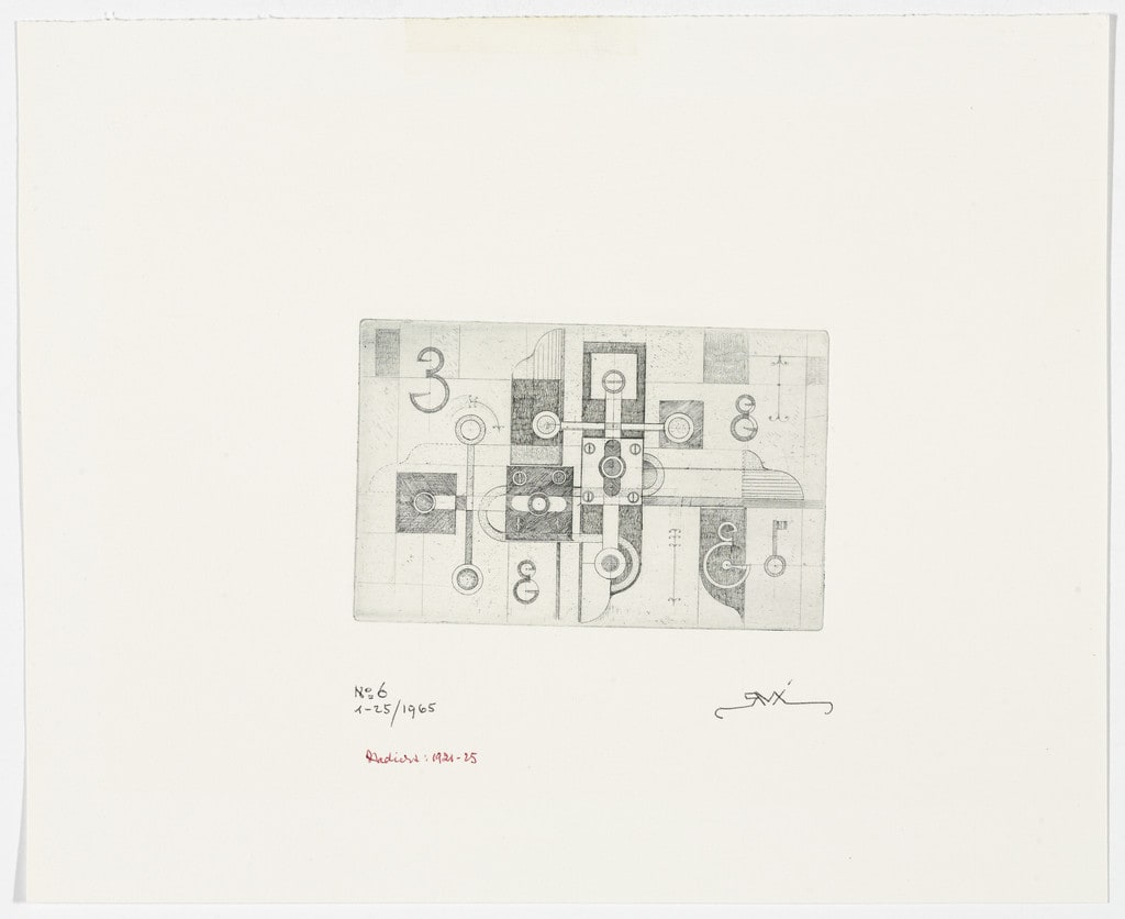 Yale Horizontal Plate (Yale-Horizontalplatte) from The Mystery und dieses Rätsels Lösung
