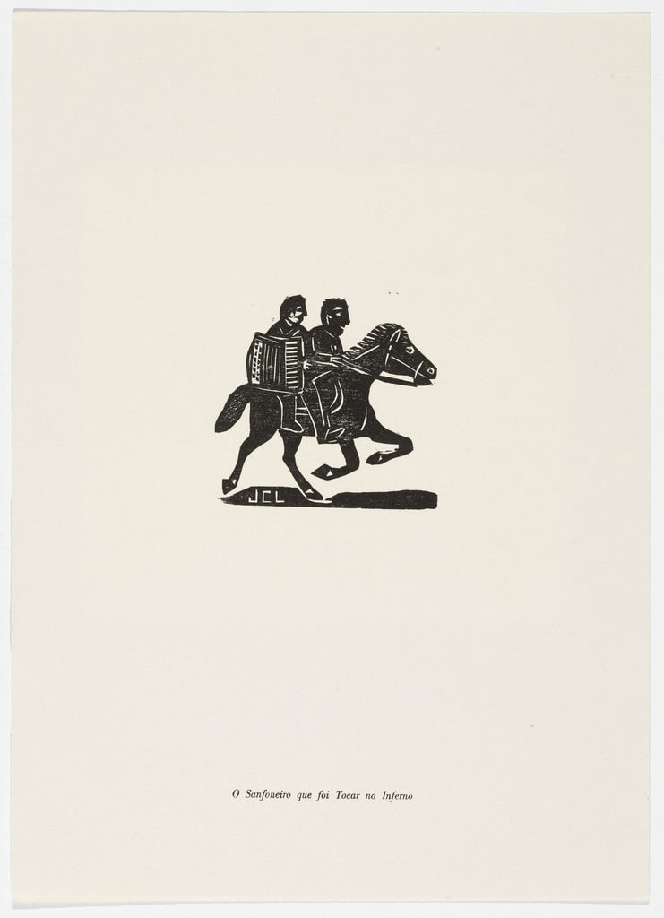 O Sanfoneiro que foi Tocar no Inferno from the portfolio Xilogravura Popular do Nordeste (Popular Woodcuts of the Northeast)