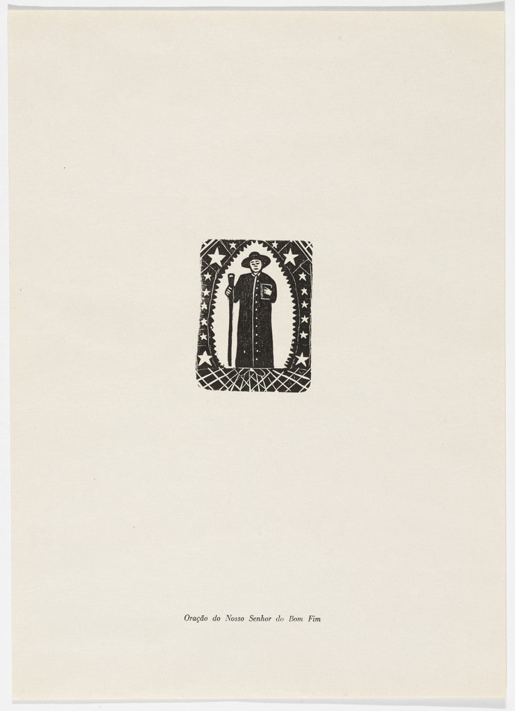 Oração do Nosso Senhor do Bom Fim from the portfolio Xilogravura Popular do Nordeste (Popular Woodcuts of the Northeast)