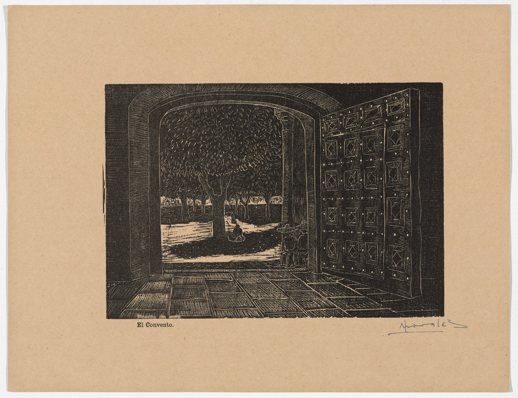 The Monastery (El Convento) from Album of Prints (Album de grabados)