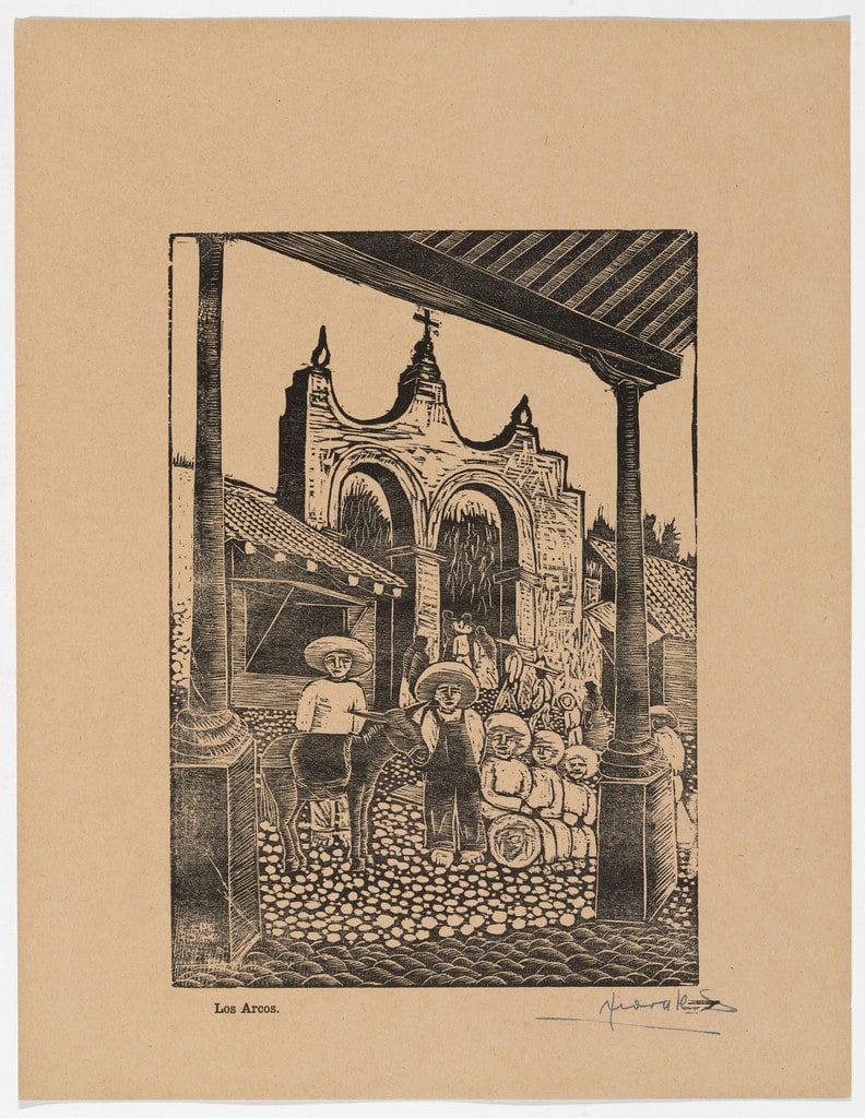 The Arches (Los Arcos) from Album of Prints (Album de grabados)