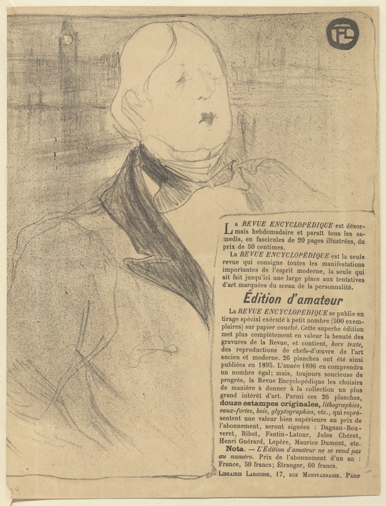 Oscar Wilde, program for Rafaël and Salomé from The Beraldi Album of Theatre Programs