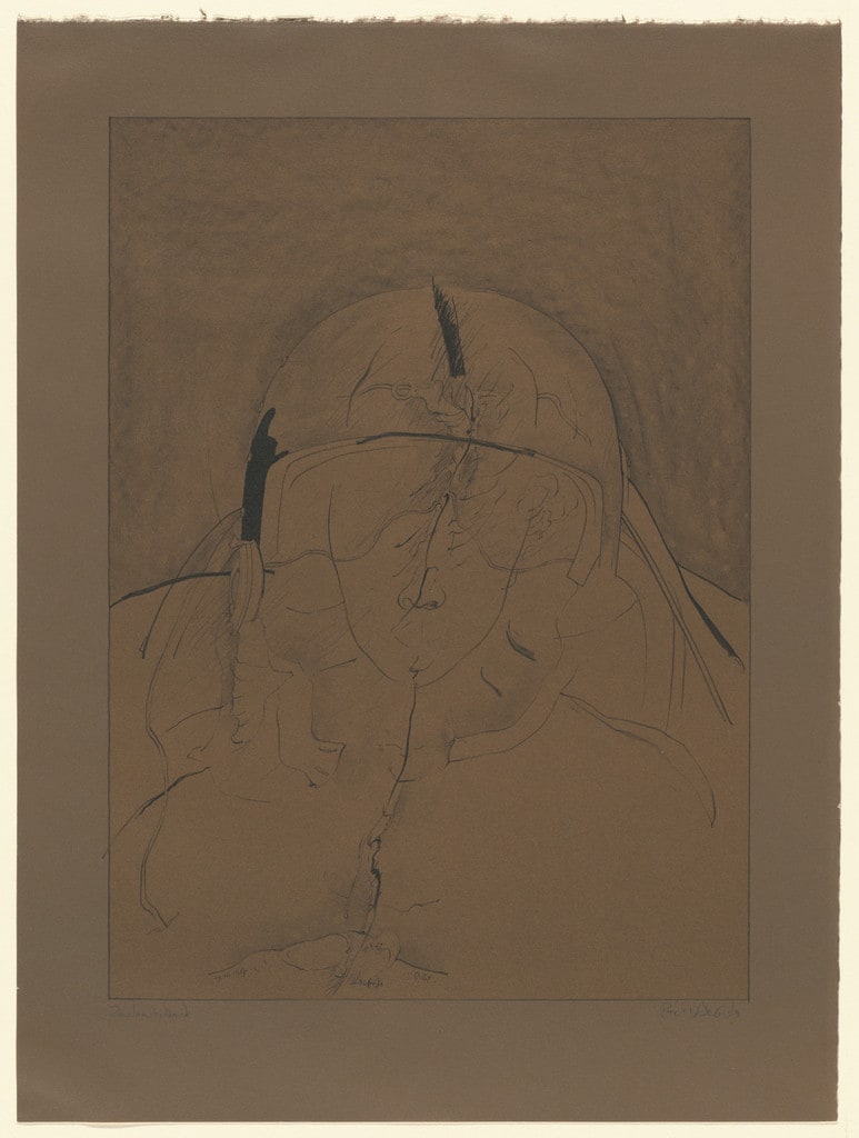 Untitled trial proof from Israel & Vietnam: The Horrors of War, A Dedication to Goya