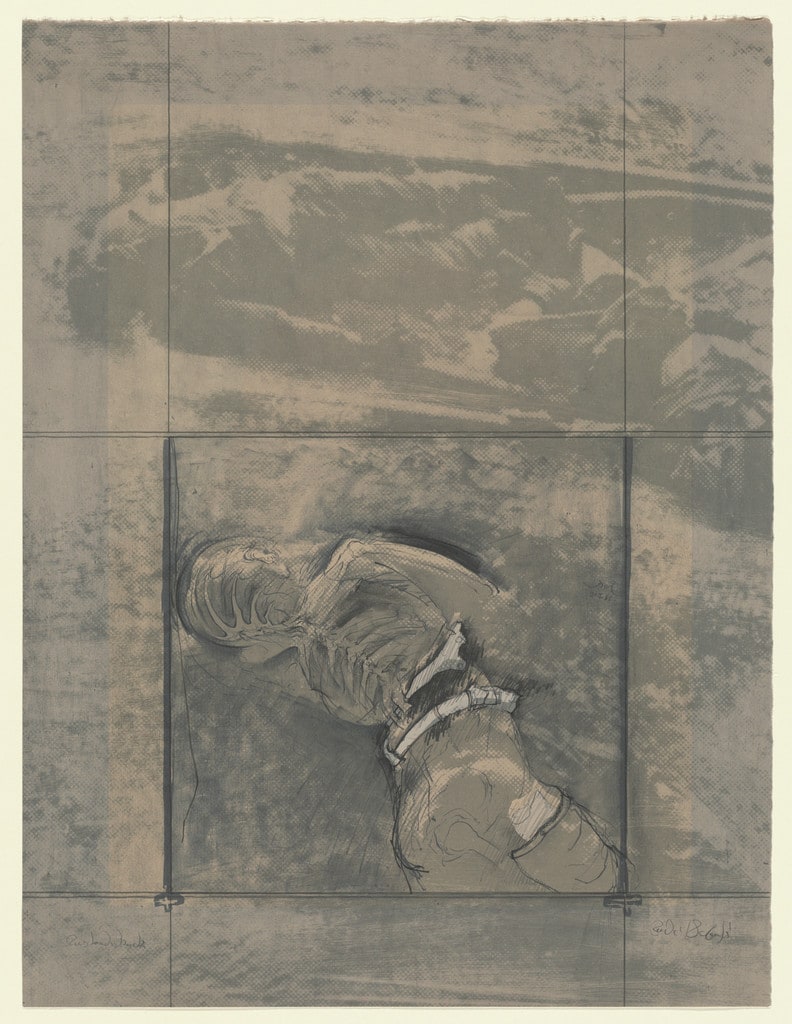 Untitled trial proof from Israel & Vietnam: The Horrors of War, A Dedication to Goya