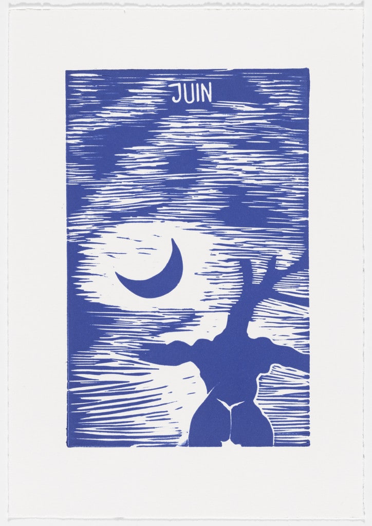 June (juin) from The Erotic Diary of a Lumberjack (Le journal érotique d'un bûcheron)