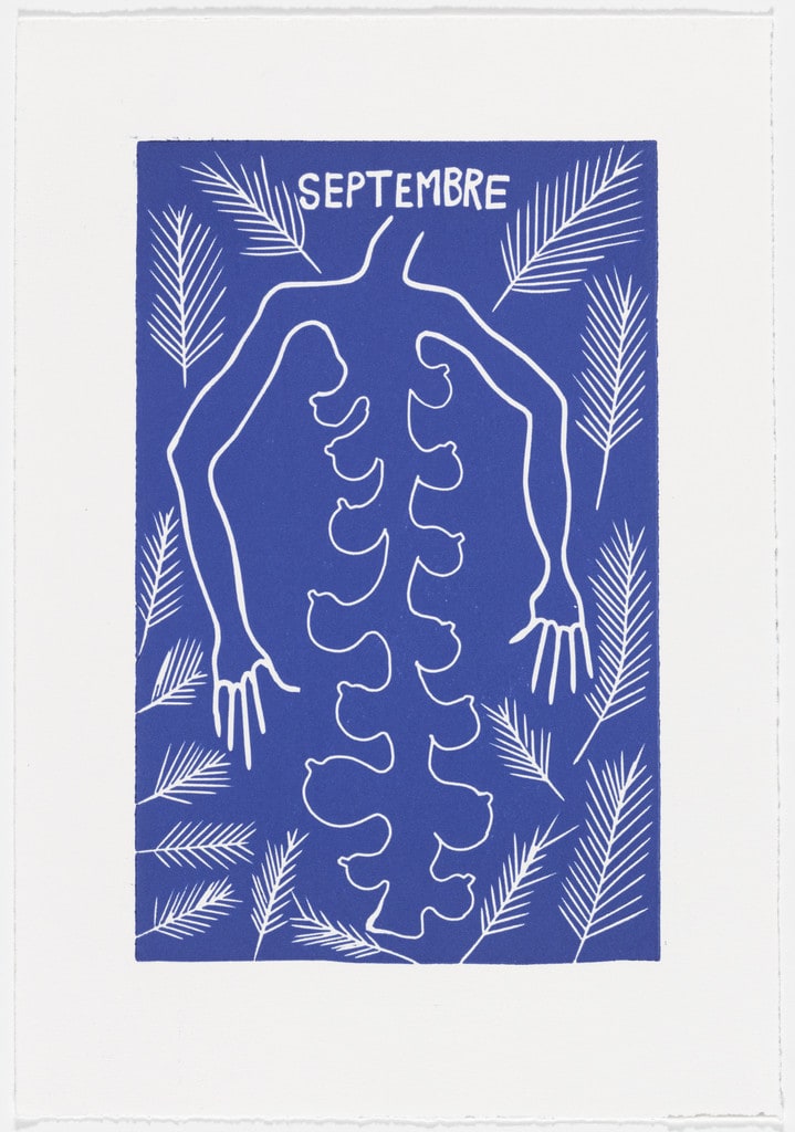 September (septembre) from The Erotic Diary of a Lumberjack (Le journal érotique d'un bûcheron)
