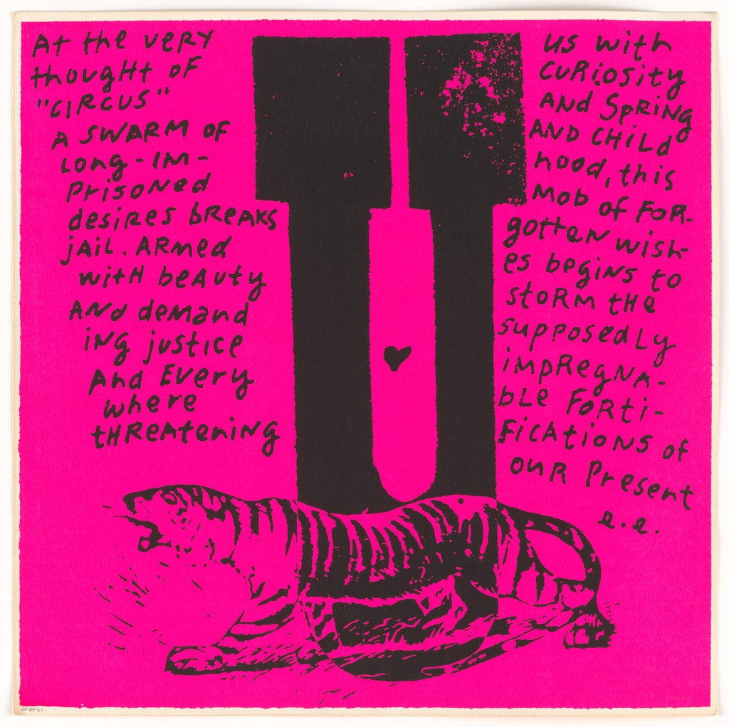 U you are a tiger from circus alphabet