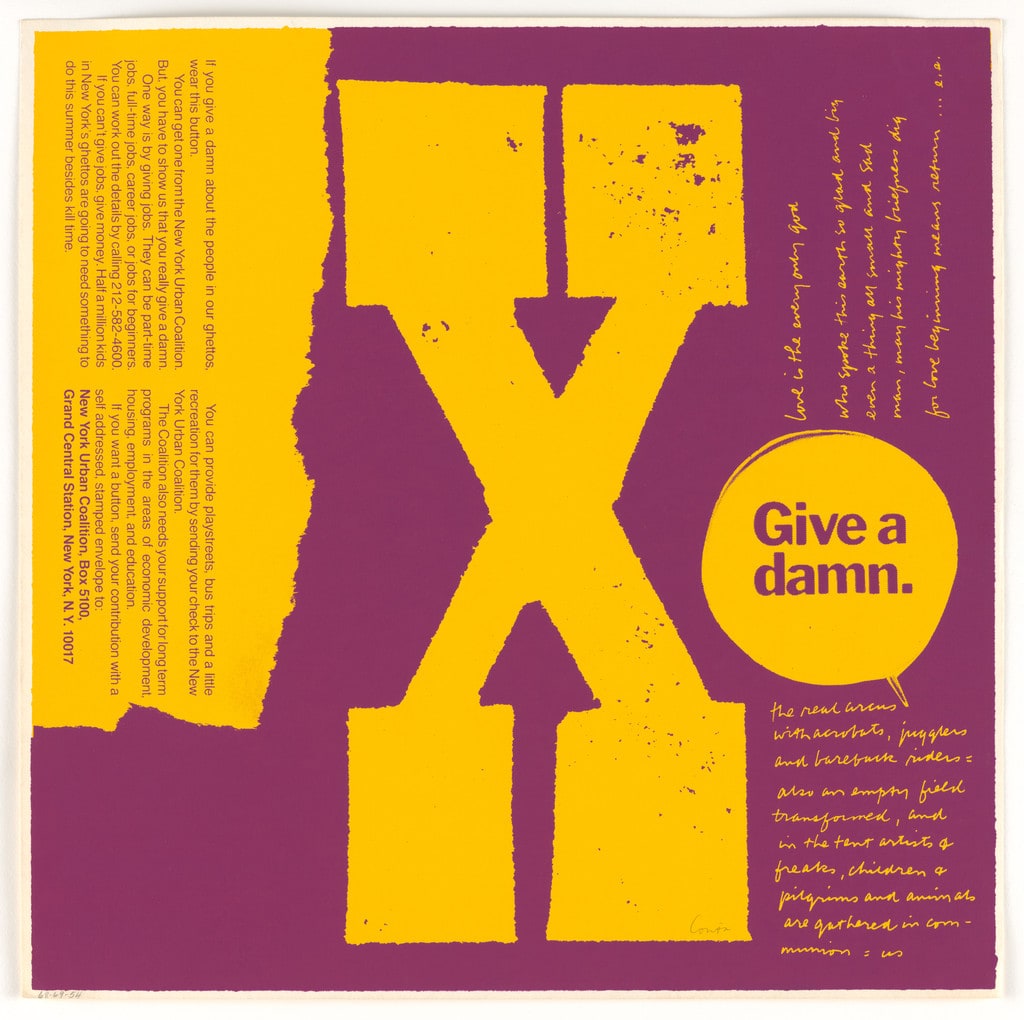 X give a damn from circus alphabet