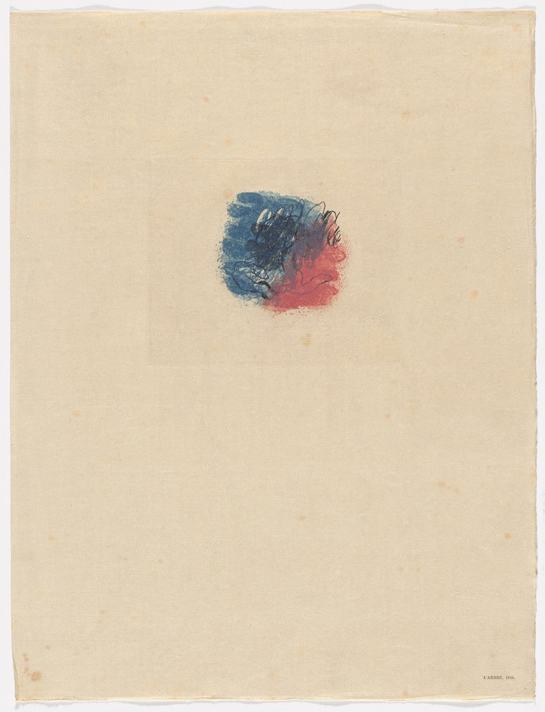 L'arbre, 1944 from Fautrier l'enragé