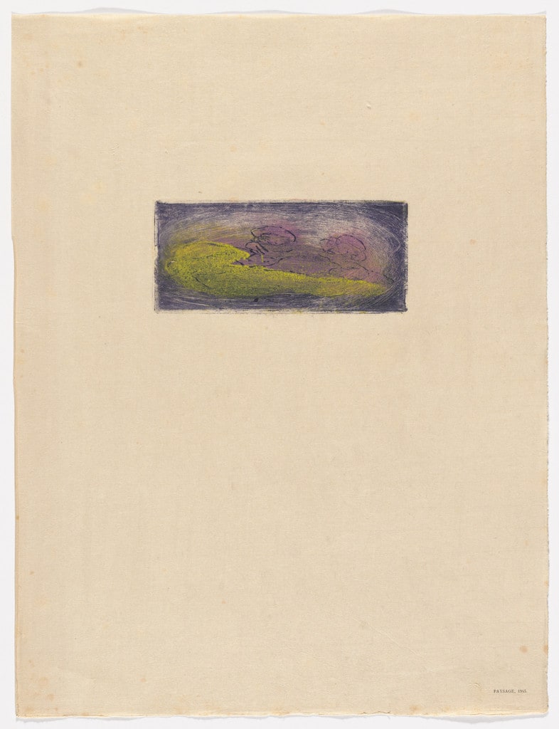 Paysage, 1945 from Fautrier l'enragé