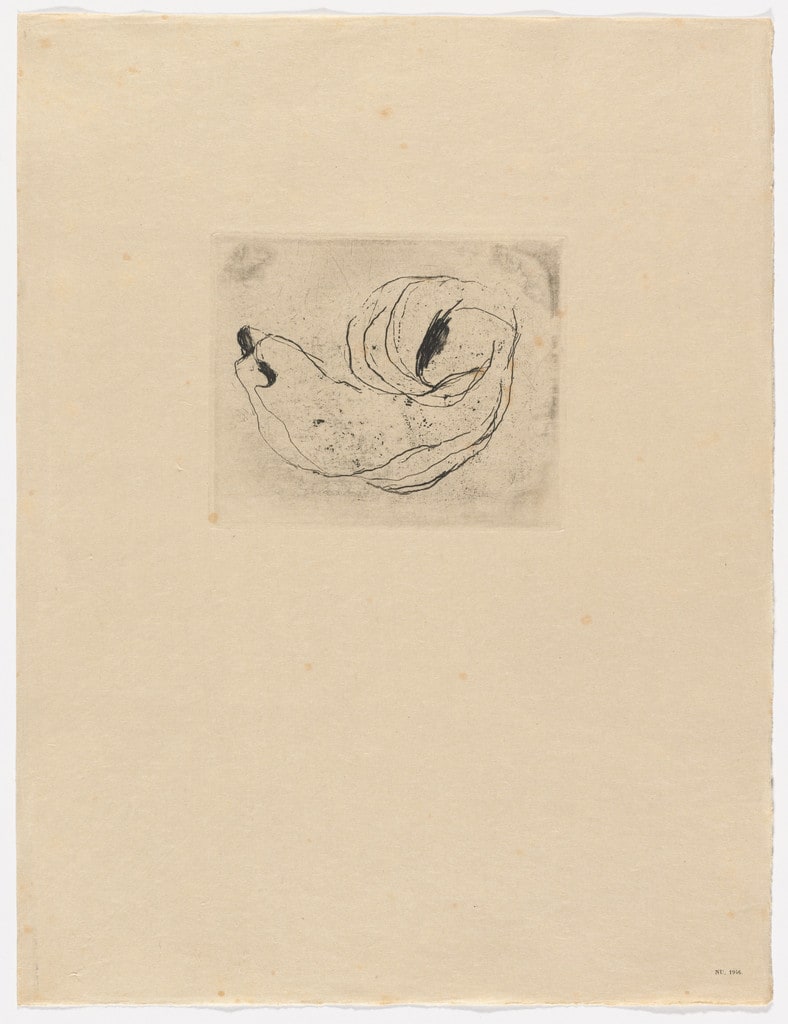 Nu, 1946 from Fautrier l'enragé