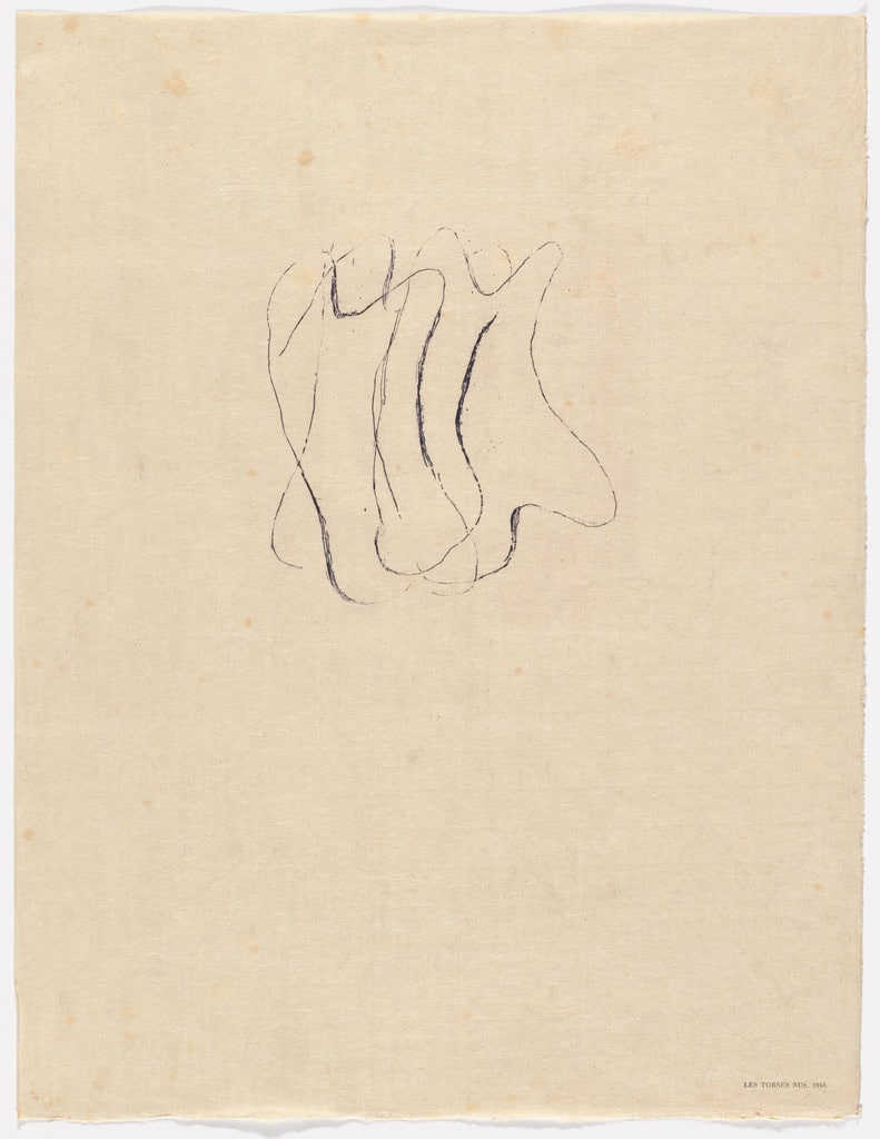 Les torses nus, 1948 from Fautrier l'enragé