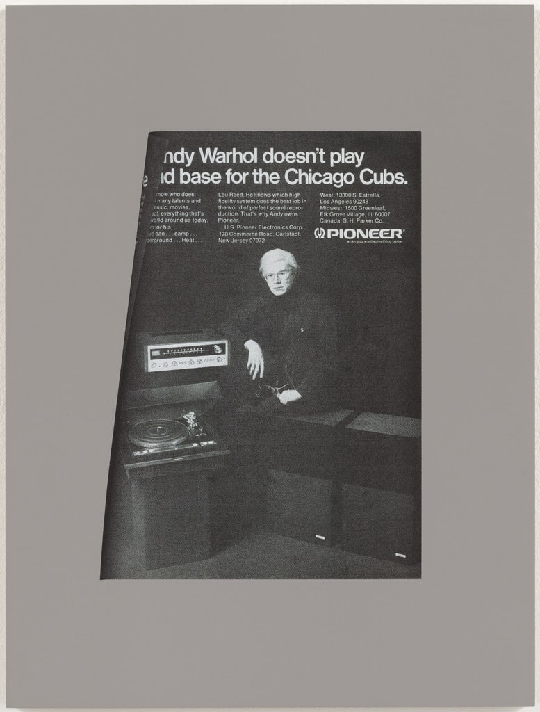 Untitled from Andy Warhol Doesn't Play Second Base for the Chicago Cubs