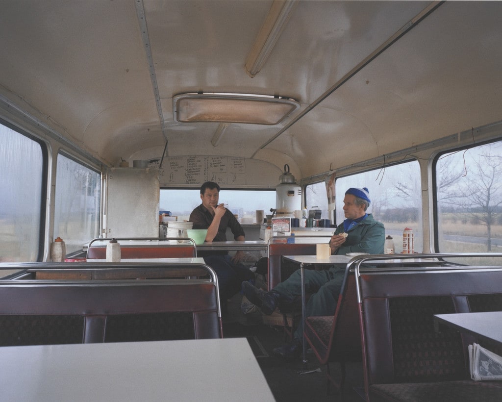 Bus Converted to Cafe, Lay-By, West Yorkshire