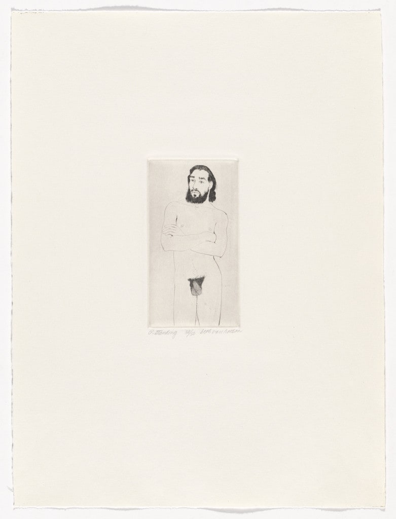 P. Standing from Selections from The Nude Man