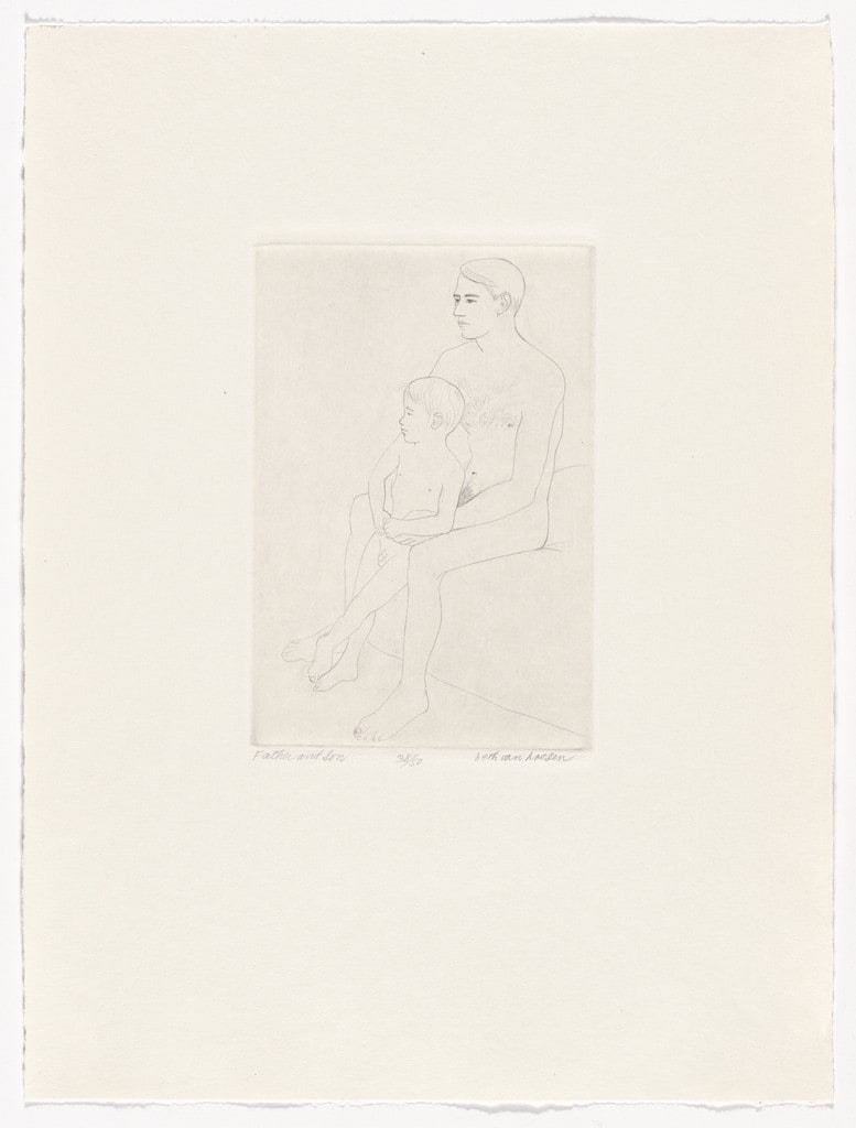 Father and Son from Selections from The Nude Man