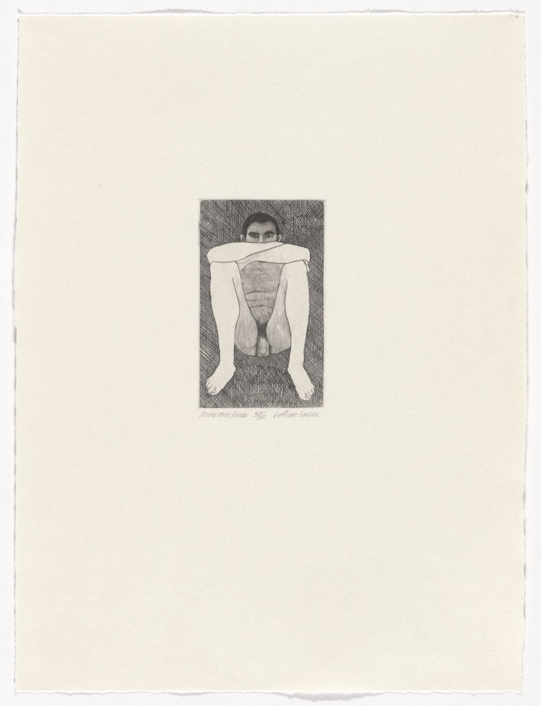 Arms Over Knees from Selections from The Nude Man