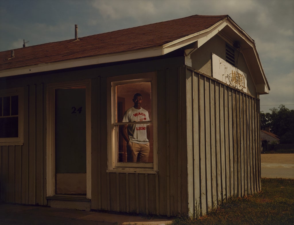 Calvin Washington. C&E Motel, Room no. 24, Waco, Texas. Where an Informant Claimed to Have Heard Washington Confess. Served 13 years of a Life Sentence for Murder from the series The Innocents