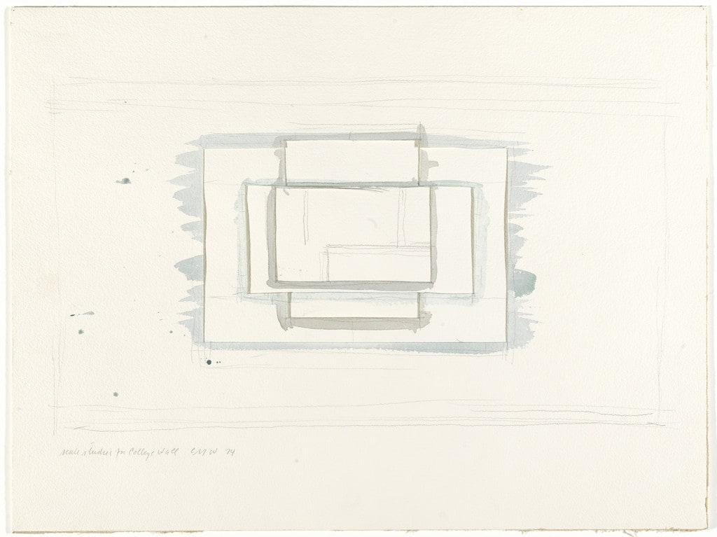 Scale Studies for College Wall