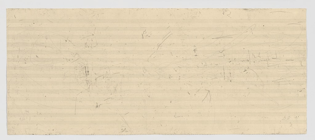 Untitled from A variation on 79, side to side passes on a dumball, dedicated to the memory of John Cage 1912-1992