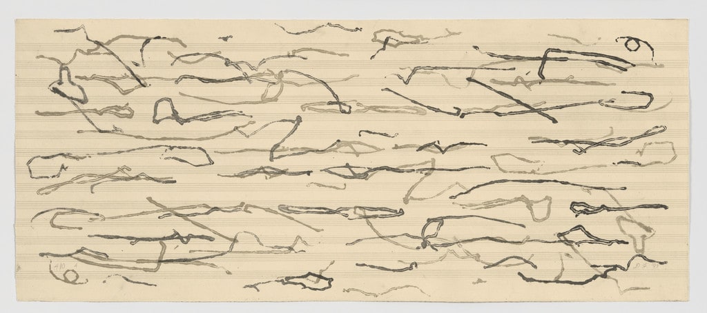 Untitled from A variation on 79, side to side passes on a dumball, dedicated to the memory of John Cage 1912-1992