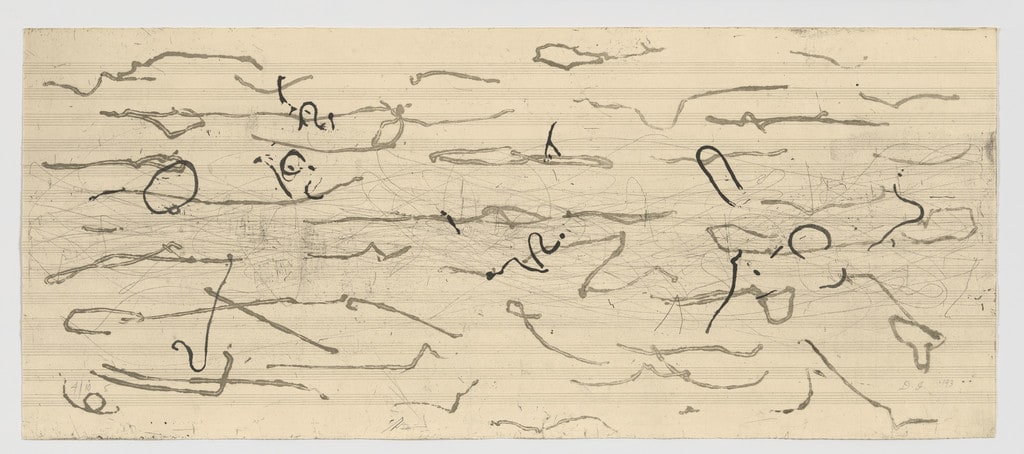 Untitled from A variation on 79, side to side passes on a dumball, dedicated to the memory of John Cage 1912-1992