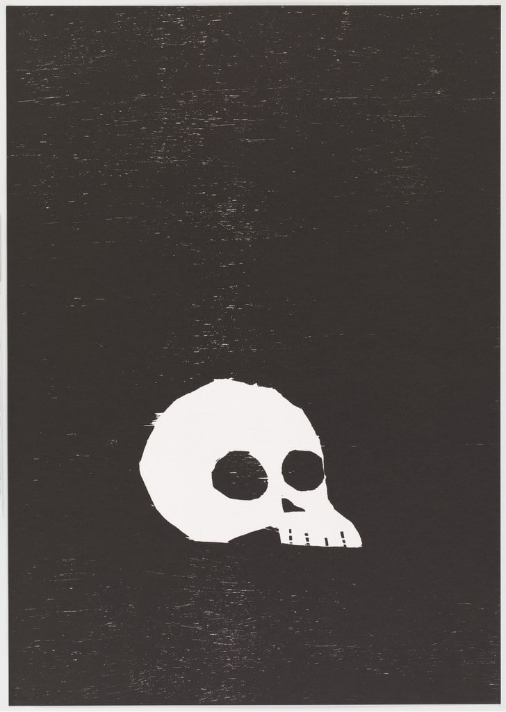 Untitled (Skull) from an untitled portfolio