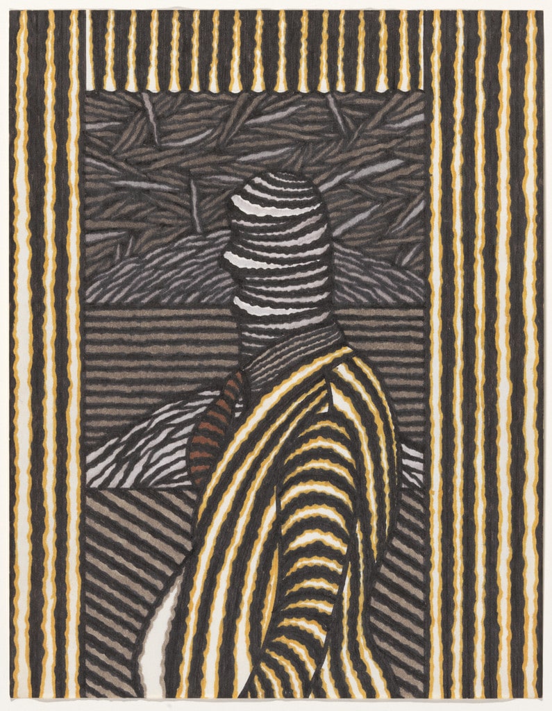 Untitled (Figure in profile)