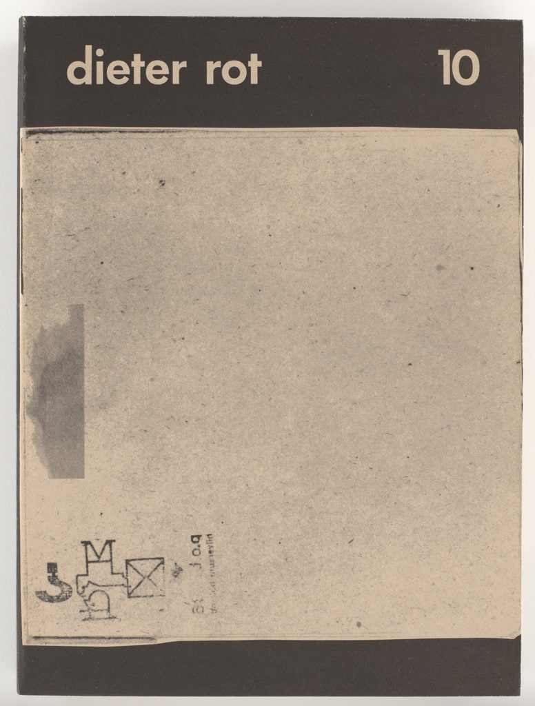 Collected Works, Volume 10: Daily Mirror: variant of 'Quadrat Print' published by de Jong Hilversum 1965 from Collected Works, Volumes 1-20