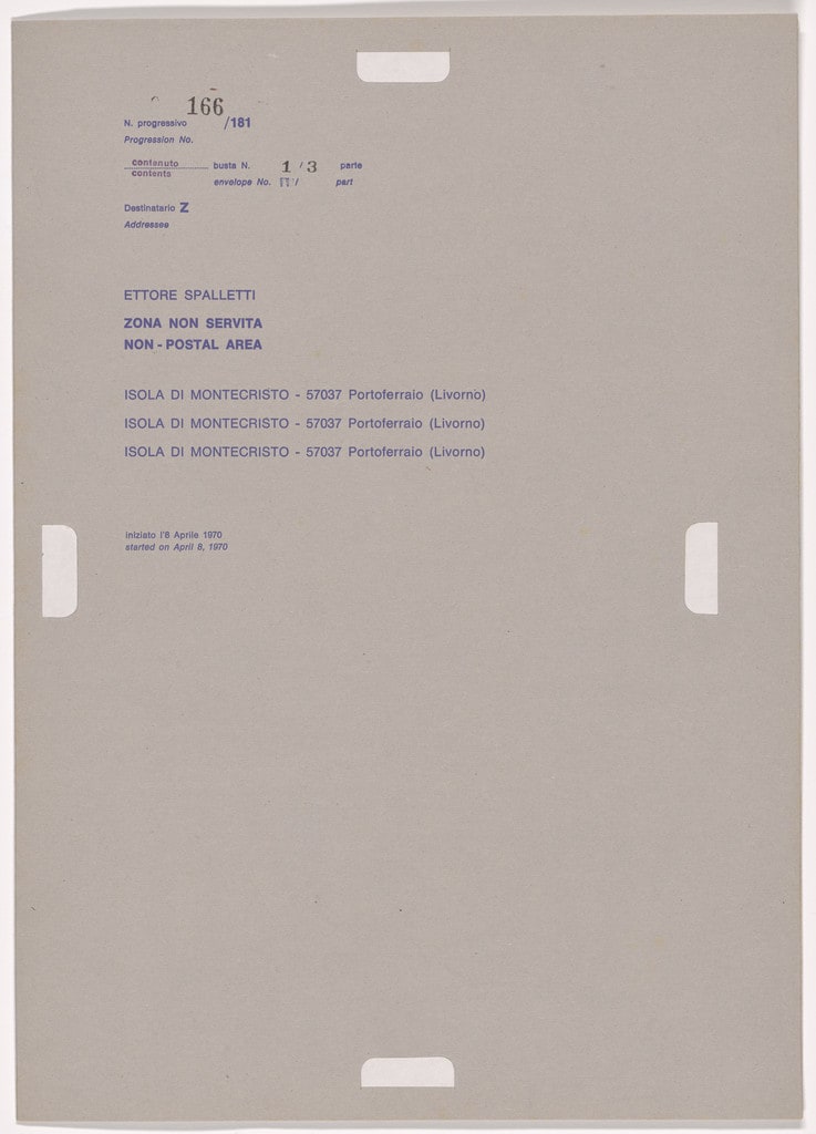 Postal Dossier (Dossier postale)