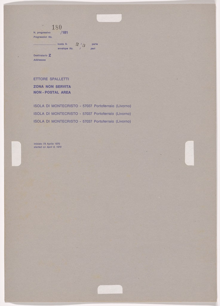 Postal Dossier (Dossier postale)