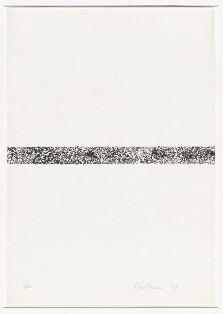 Line (Linea) from 8 Works of Verification (8 Tavole di accertamento)