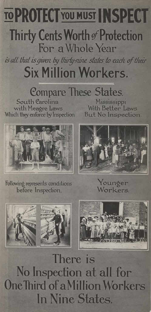 National Child Labor Committee exhibition panel