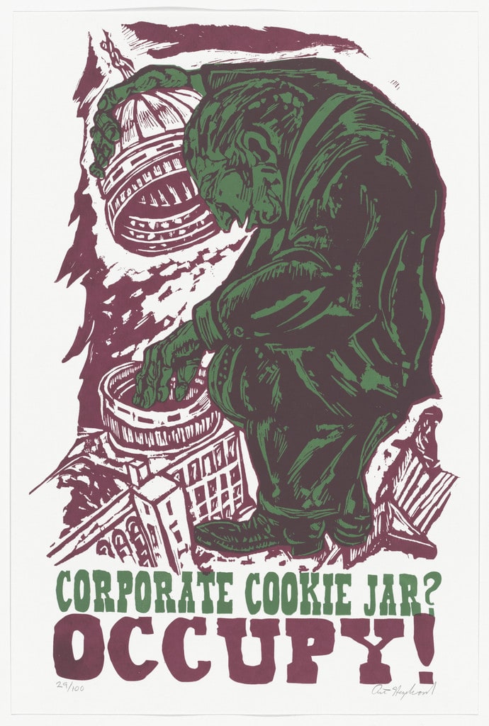 Corporate Cookie Jar? Occupy! from Occuprint Portfolio