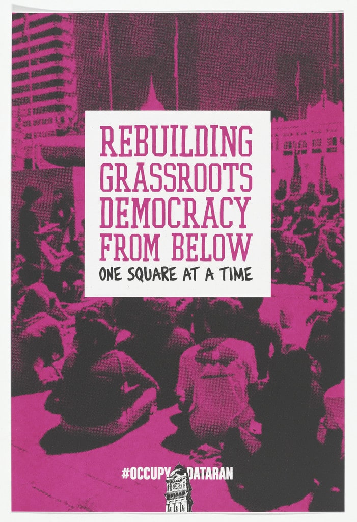 Grassroots Democracy from Occuprint Portfolio