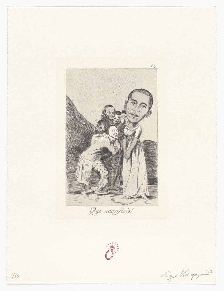Que sacrificio!/What a sacrifice! from Recurrent Goya