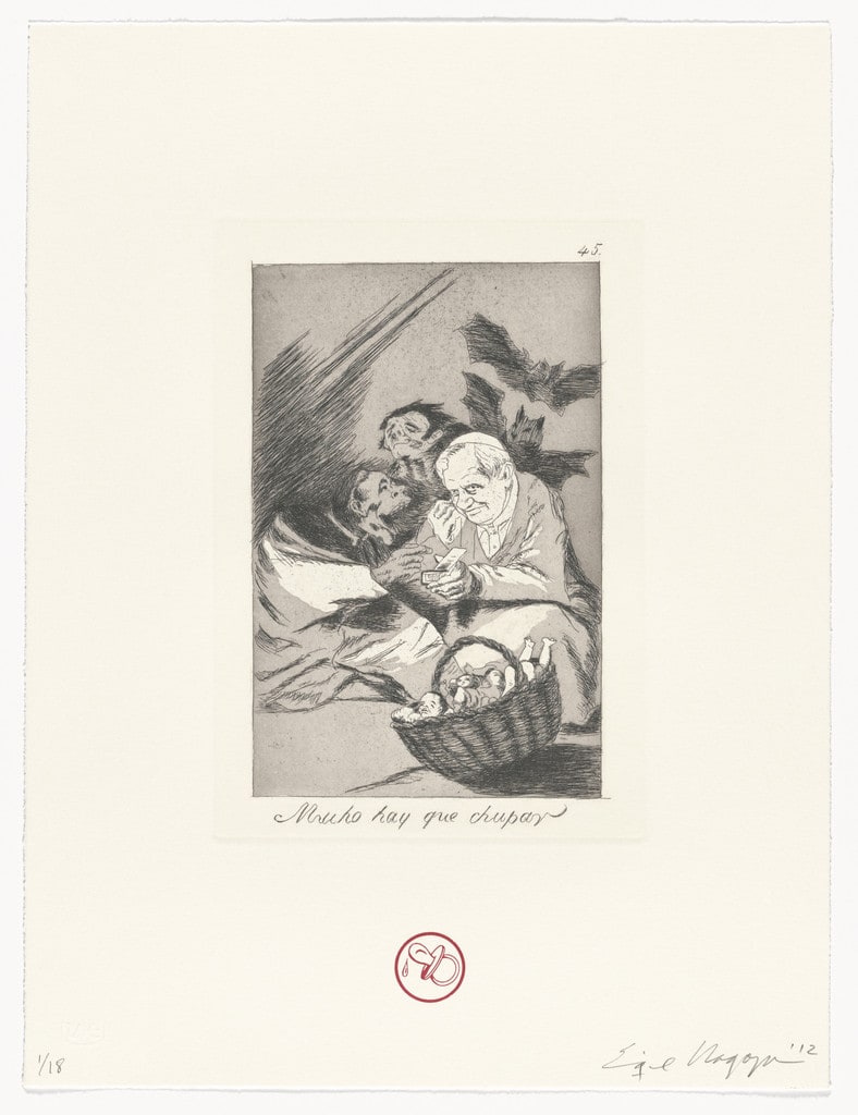 Mucho hay que chupar/There is plenty to suck from Recurrent Goya