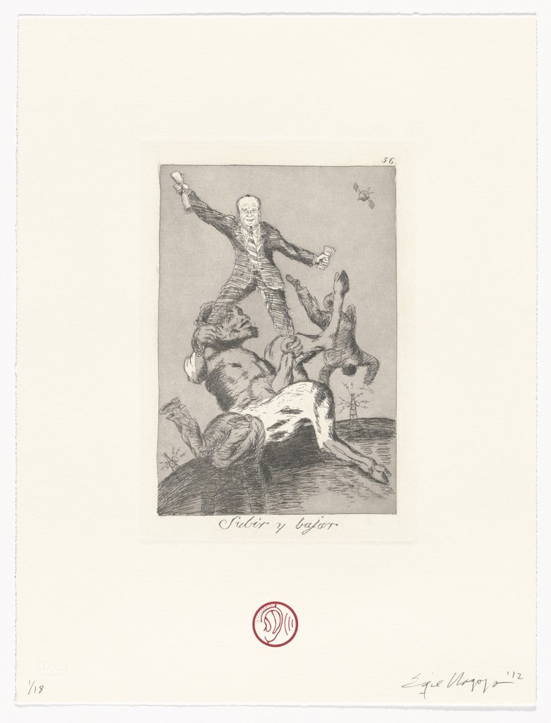 Subir y bajar/To rise and to fall from Recurrent Goya