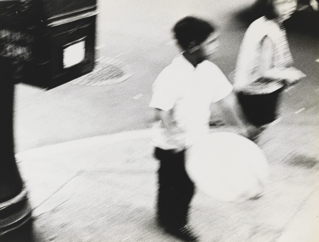Mailbox, Two Blurred Boys and Balloon, New York
