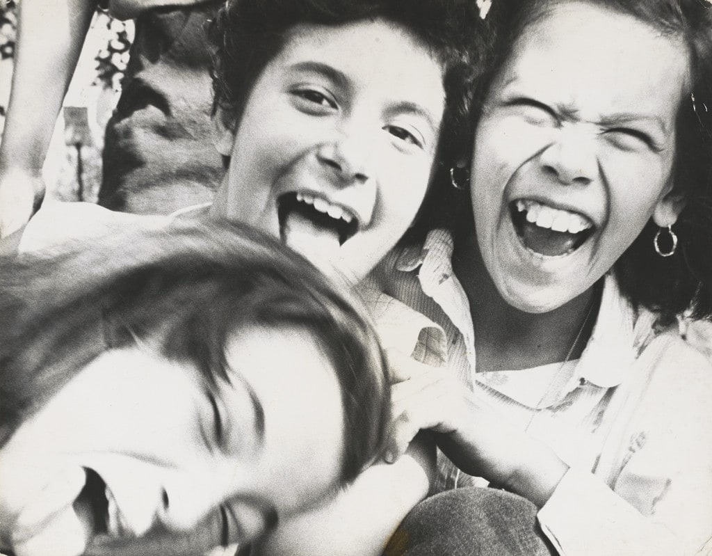Three Girls Laughing and Tongues, New York