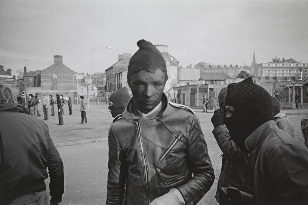 Riot during the Hunger Strike, bottom of Williams Street, Derry