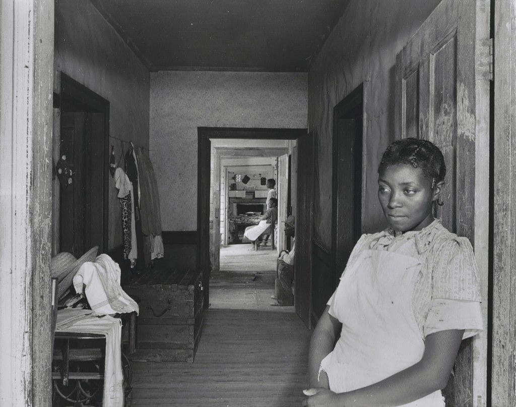 Interior of Negro Rural House, Greene County, Georgia